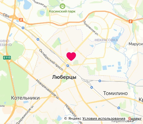 На карте