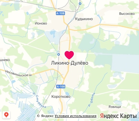 На карте