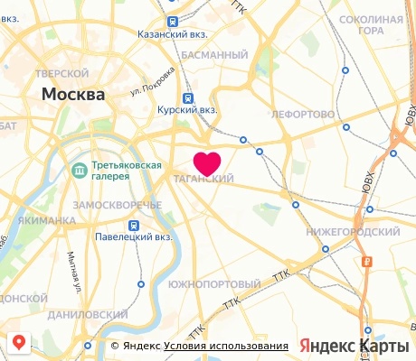 На карте