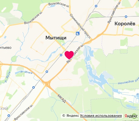 На карте