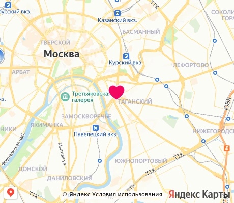 На карте
