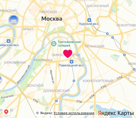 На карте