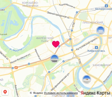 На карте