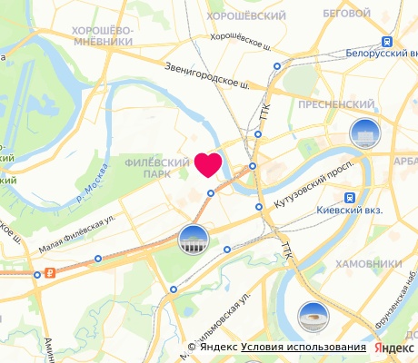 На карте