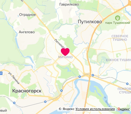 На карте