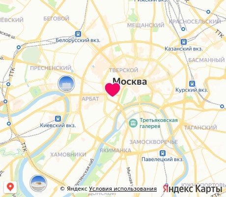На карте