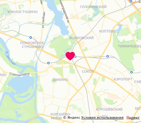На карте
