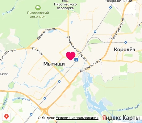 На карте