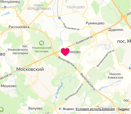 На карте