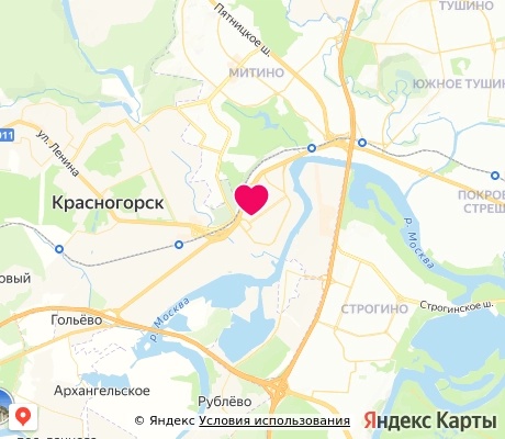 На карте