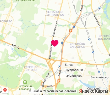 На карте