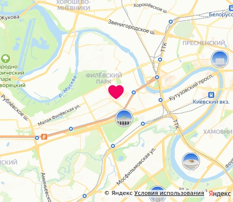 На карте