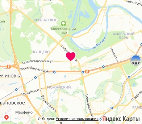 На карте