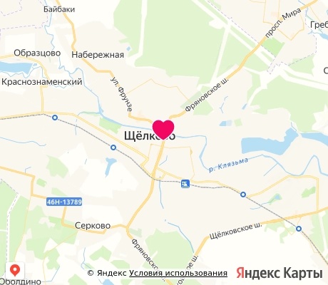 На карте