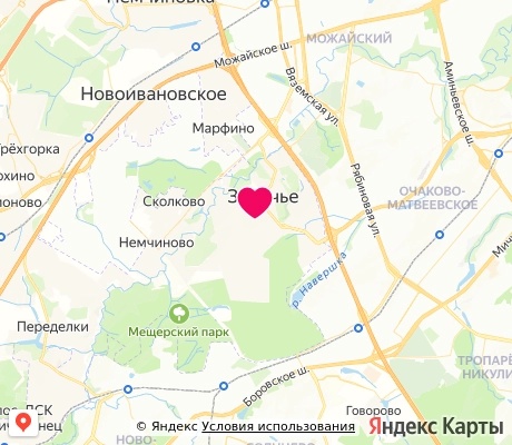 На карте