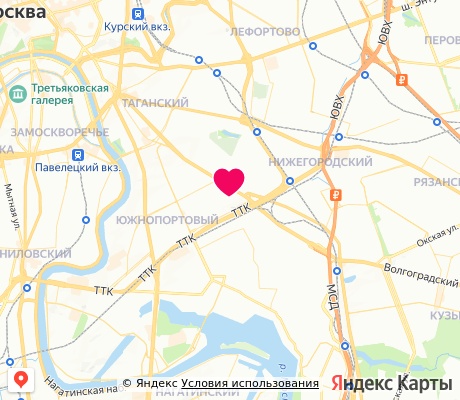 На карте