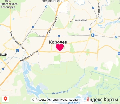 На карте