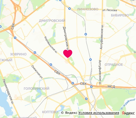 На карте
