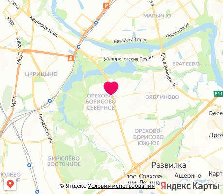 На карте