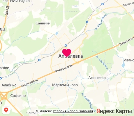 На карте