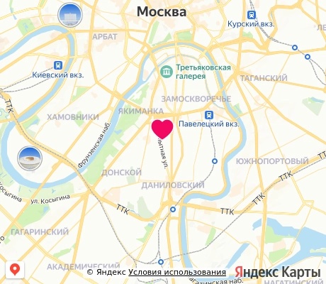 На карте