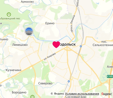 На карте