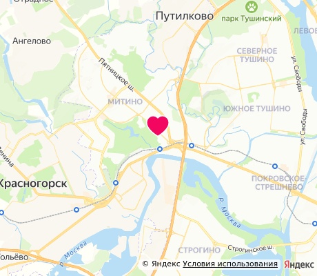 На карте