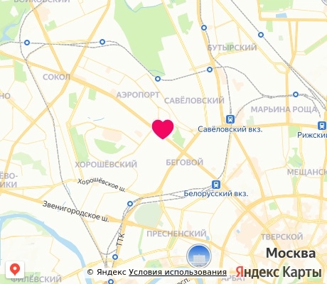 На карте
