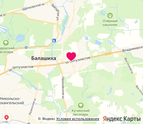На карте