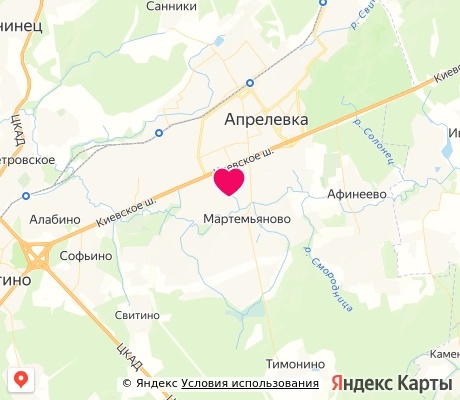 На карте