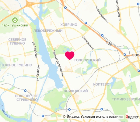На карте