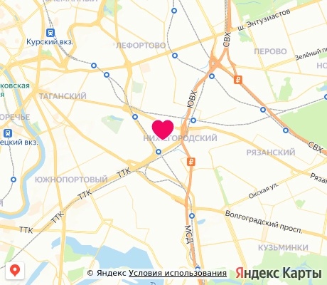 На карте