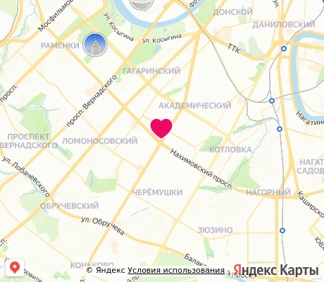 На карте