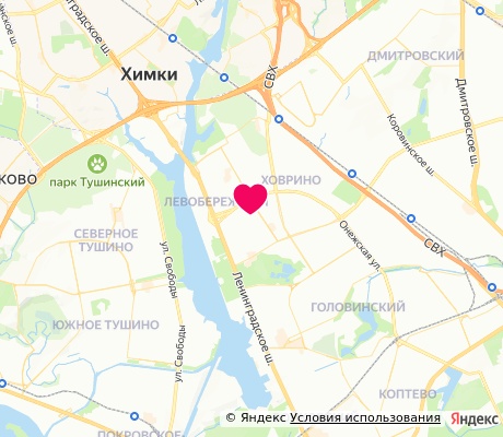 На карте