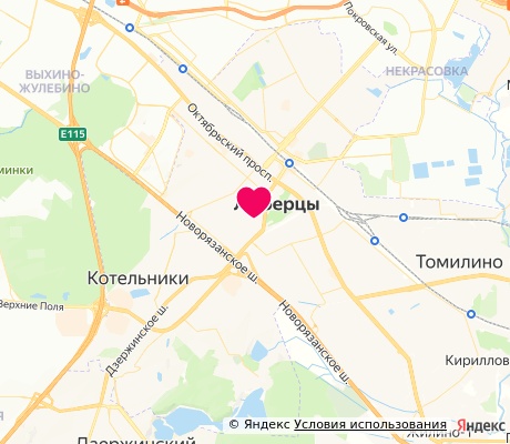 На карте