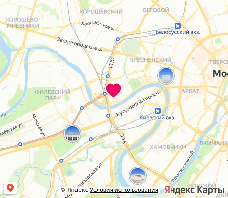 На карте