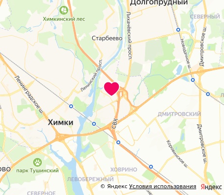 На карте