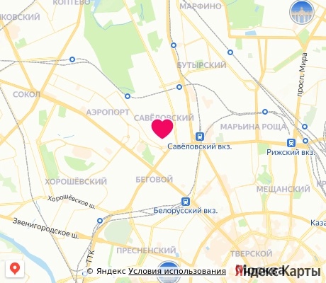 На карте