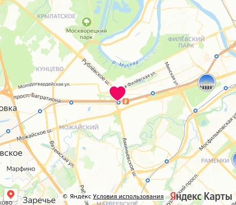На карте