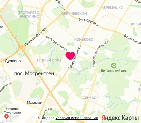 На карте