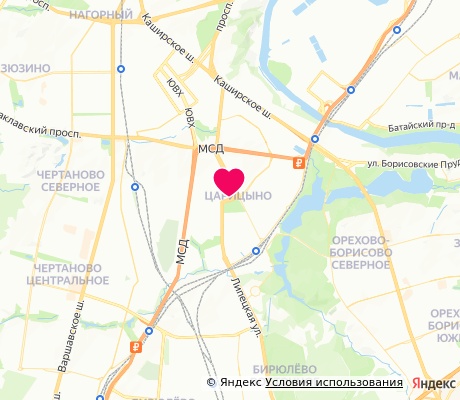 На карте
