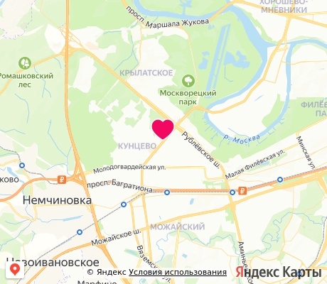 На карте