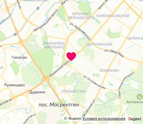На карте