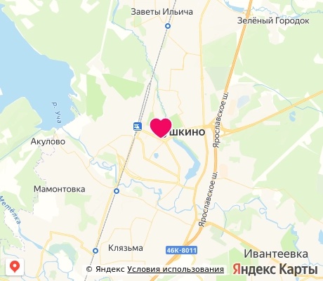 На карте