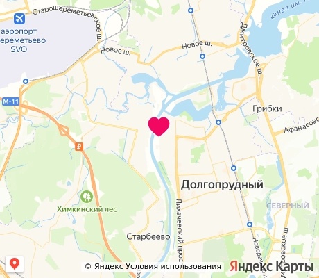 На карте