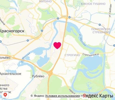На карте
