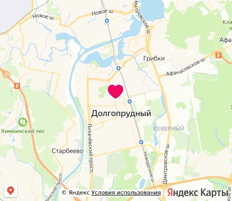 На карте