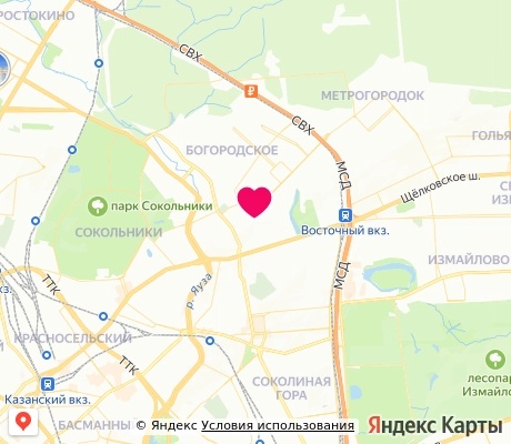 На карте
