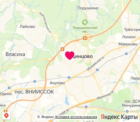 На карте