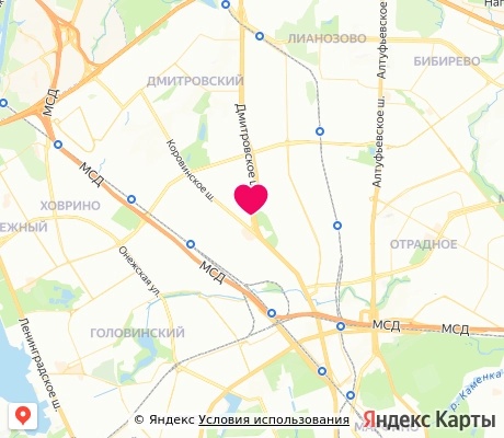 На карте